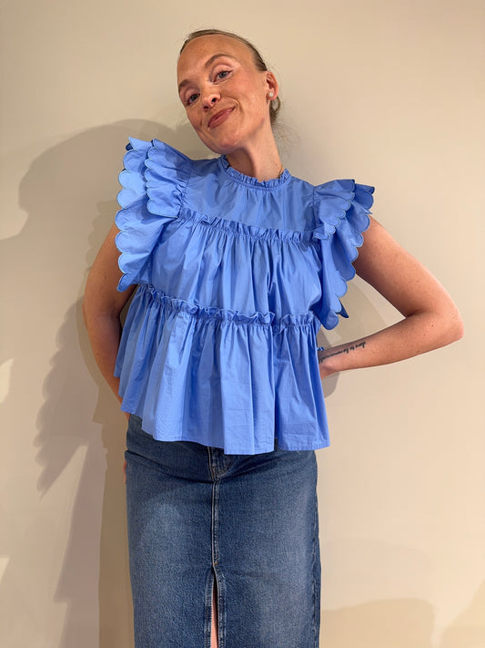 OBJHOPE Top - Cornflower Blue