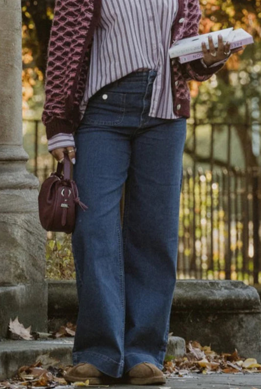 VMKAYLA Jeans - Dark Blue Denim