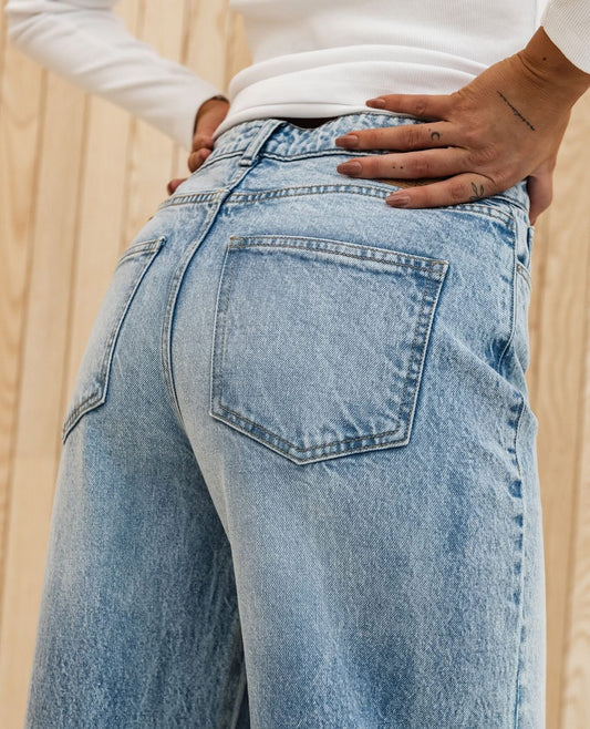 PCSELMA Jeans - Light Blue Denim