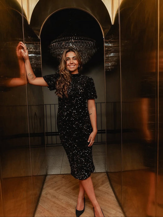 VMBELLA Long Dress - Black