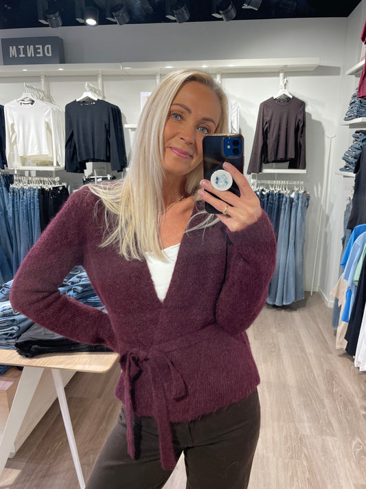 SLFGABELLA Knit Cardigan - Fig