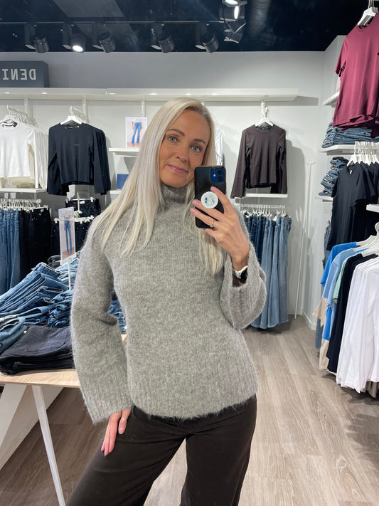 SLFGABRIELLA Pullover - Steel Gray