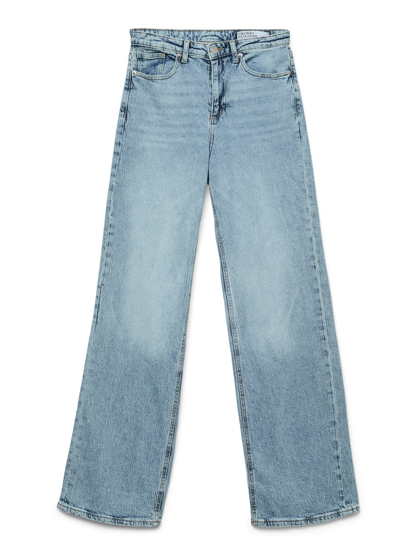 VMTESSA Wide Jeans - Light Blue Denim