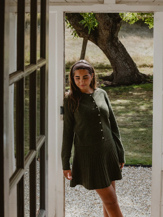 VMMACY Short Skirt - Grape Leaf