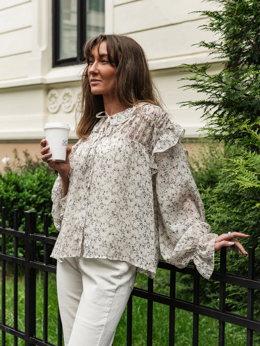 VMPETRA Shirt - Oatmeal