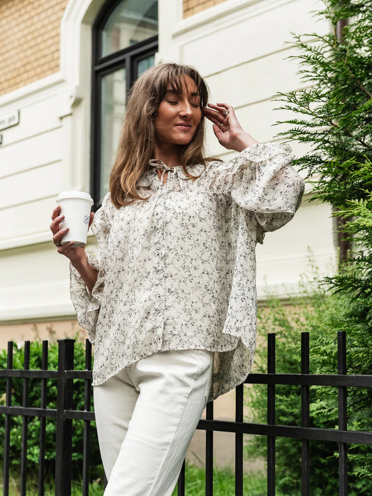 VMPETRA Shirt - Oatmeal