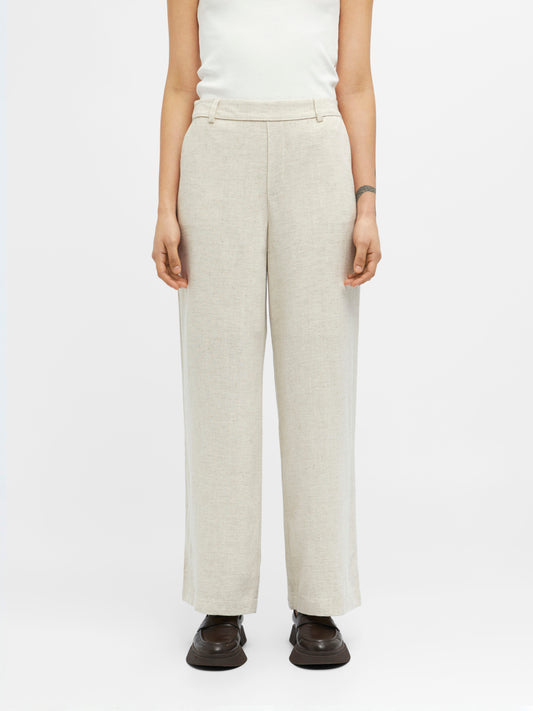OBJSANNE Pants - Sandshell