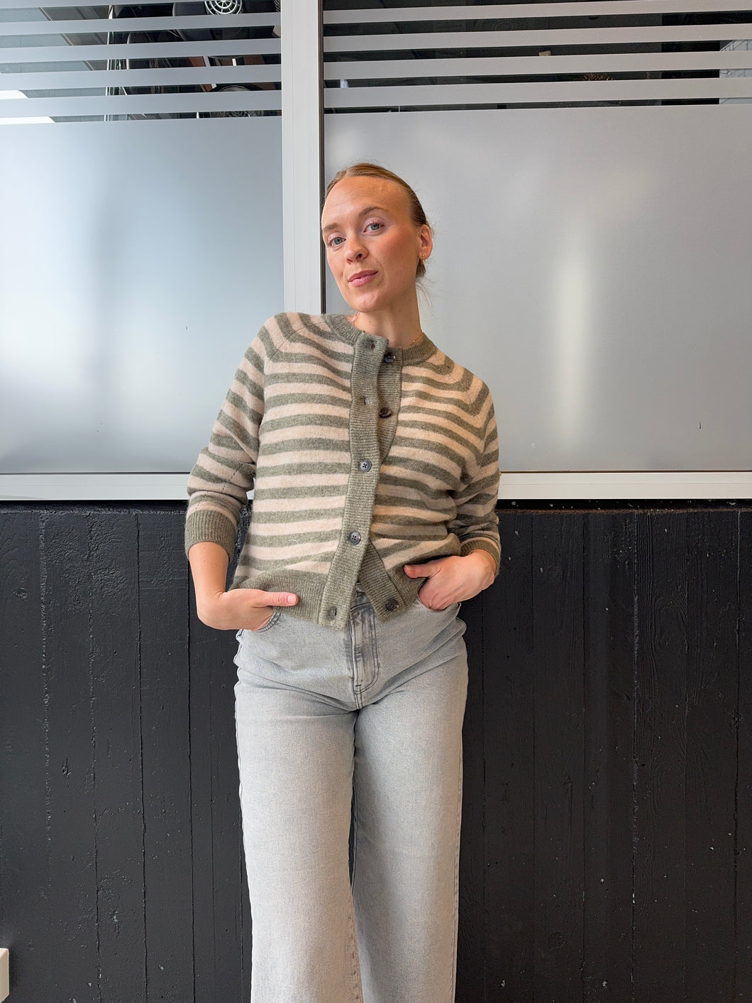 SLFLULU Knit Cardigan - Vetiver