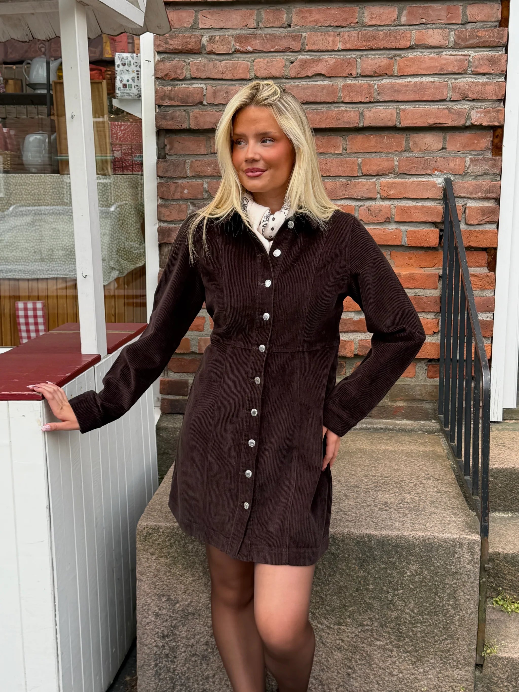 VMDAISY Short Dress - Chocolate Torte