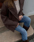 VMVINCELINE Jacket - Chocolate Brown