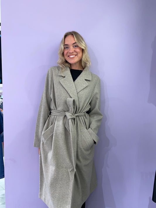 VMFORTUNEAYA Coat - Silver Mink