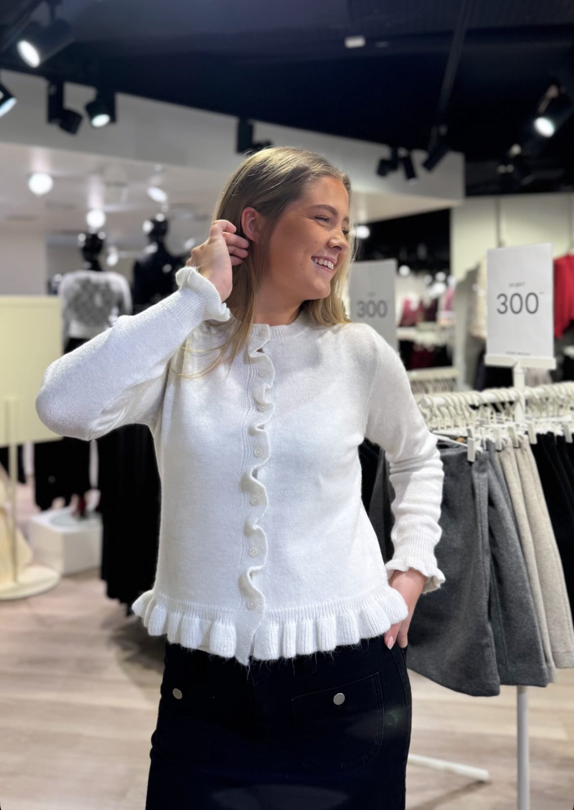 JDYLETTY Knit Cardigan - Cloud Dancer