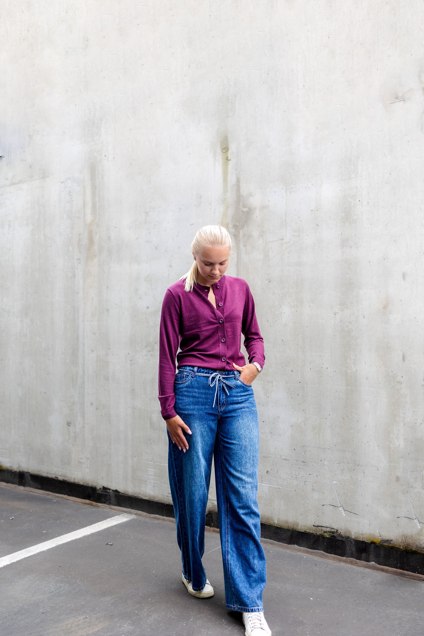 OBJROSIE Jeans - Medium Blue Denim