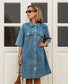 VMFENJA Short Dress - Medium Blue Denim