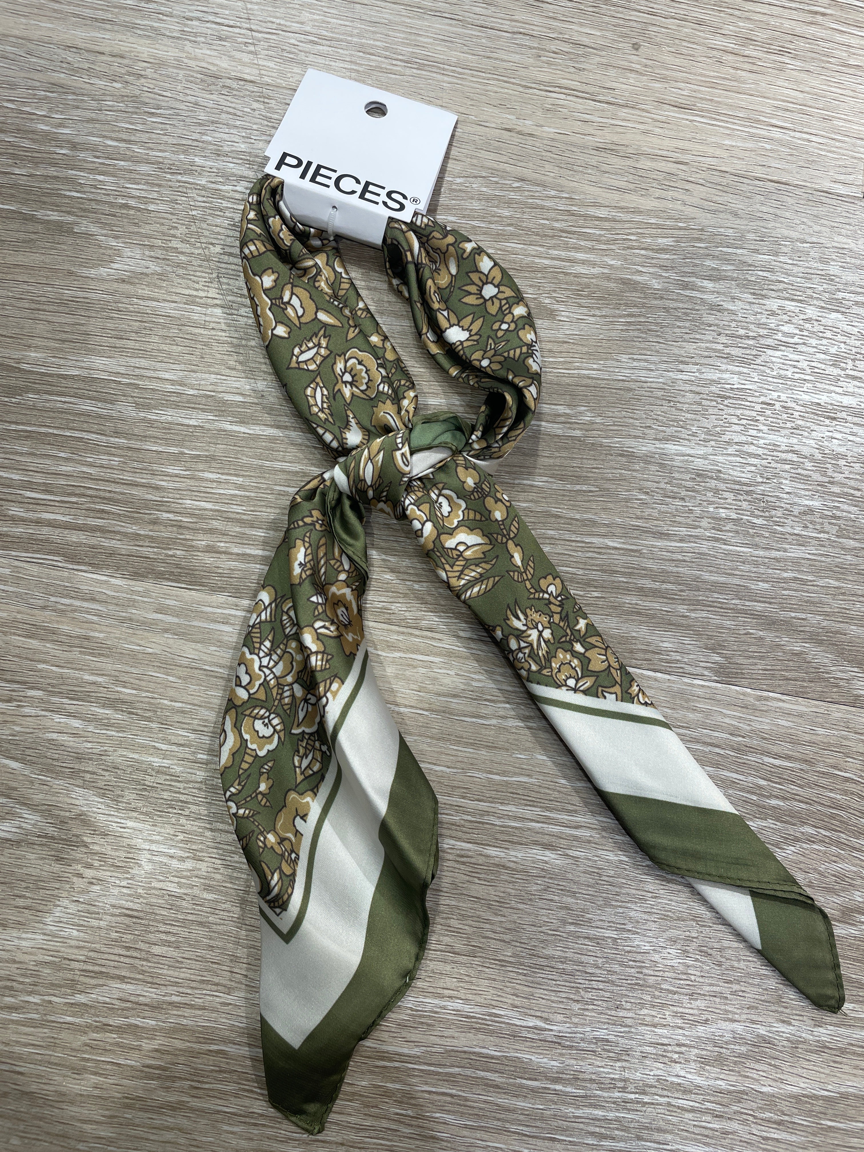 PCJUSTINA Light Scarf - Sphagnum
