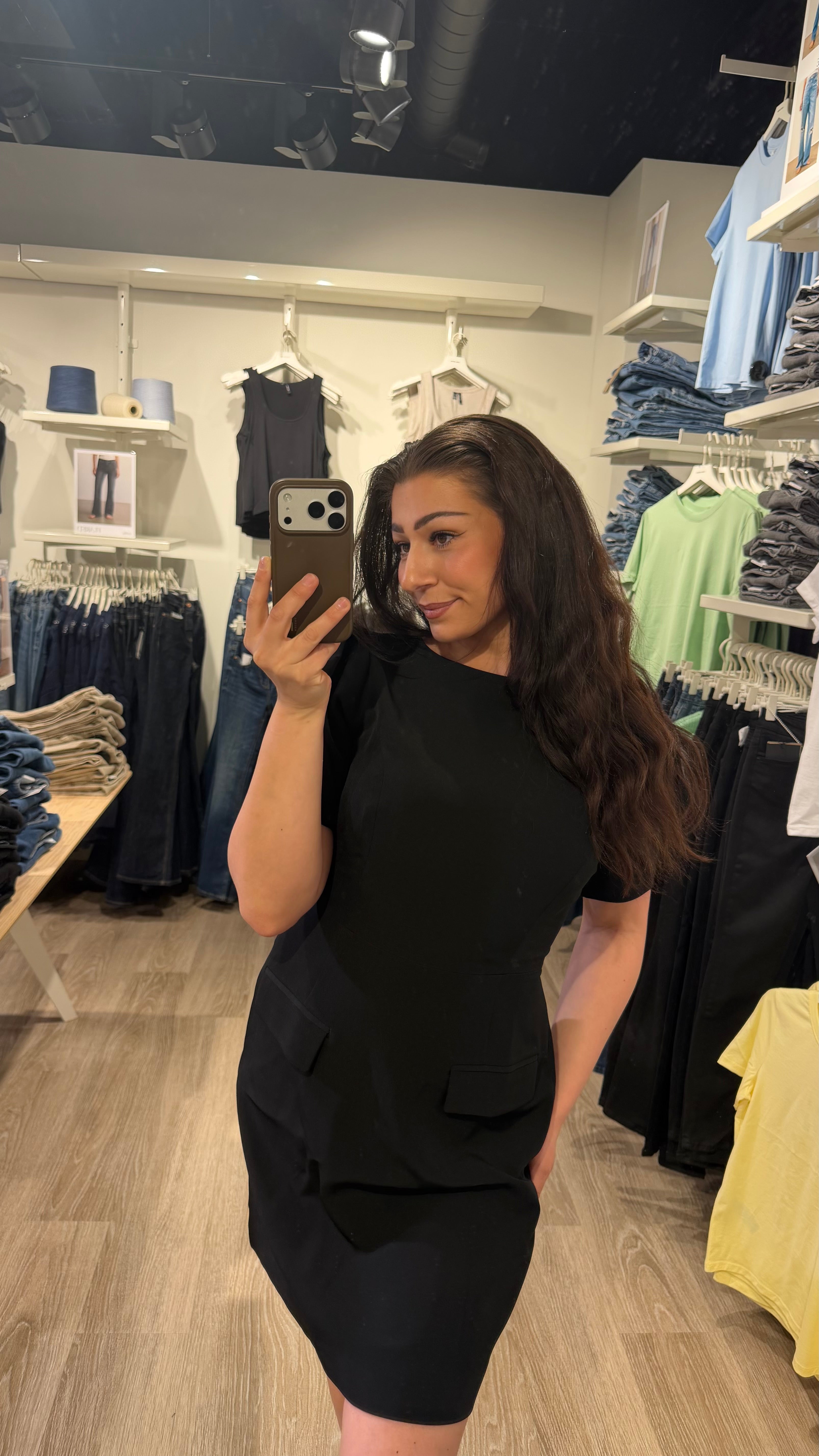 VMAGNES Short Dress - Black