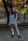 VMMACY Knit Cardigan - Medium Grey Melange