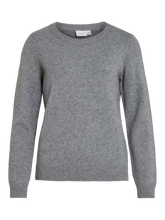 Last inn bildet i Galleri-visningsprogrammet, VIRIL Pullover - Medium Grey Melange
