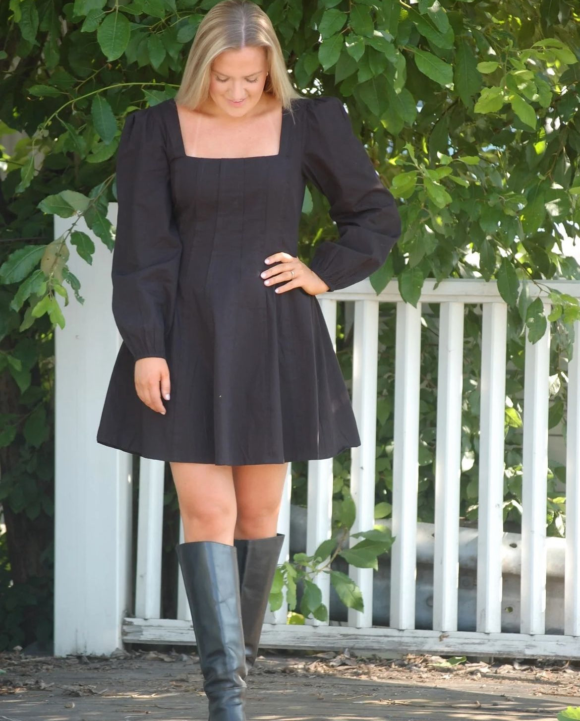 VMKLARA Short Dress - Black