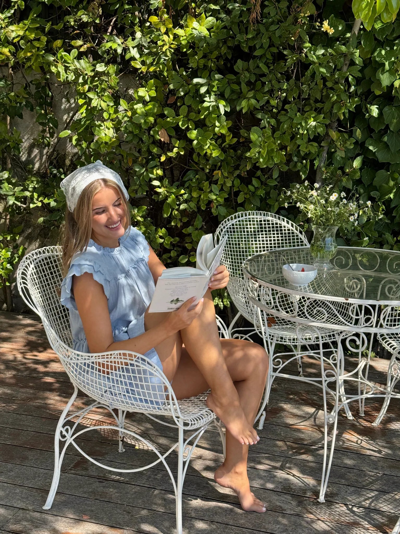 VMMIE Mini Skirt - Cashmere Blue