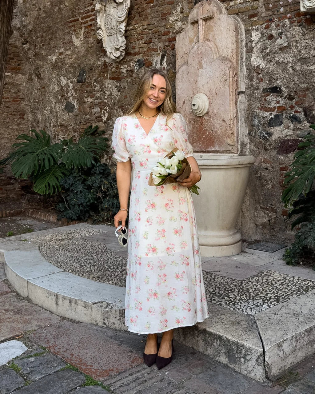 VMBELLA Midi Dress - Birch