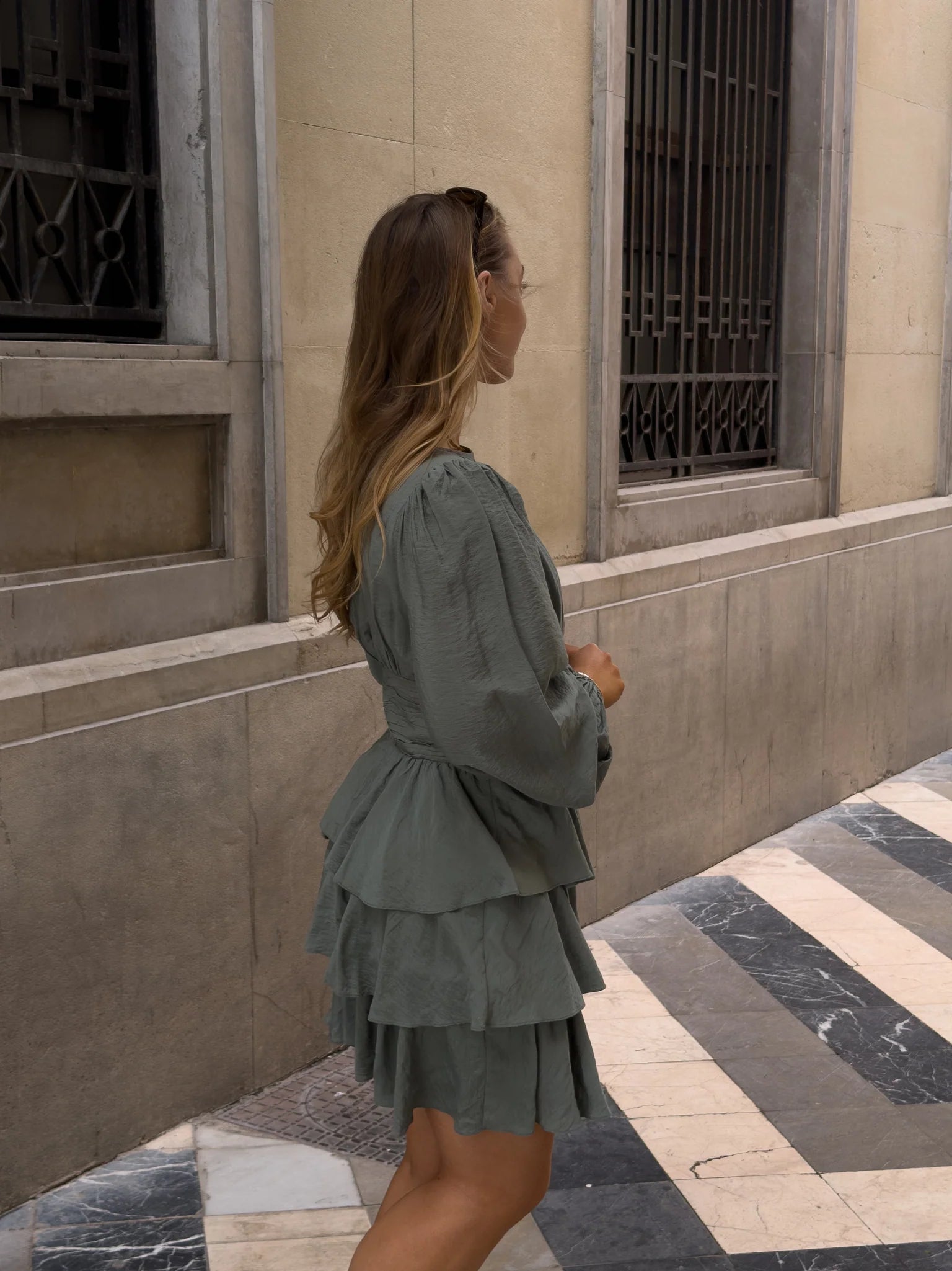 VMLISE Short Dress - Laurel Wreath