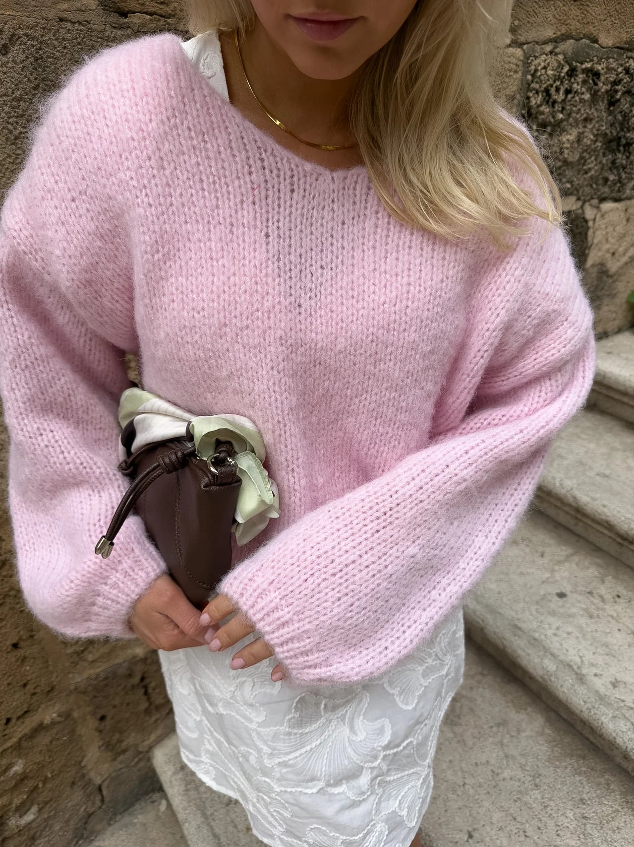 VMMAYBE Pullover - Parfait Pink