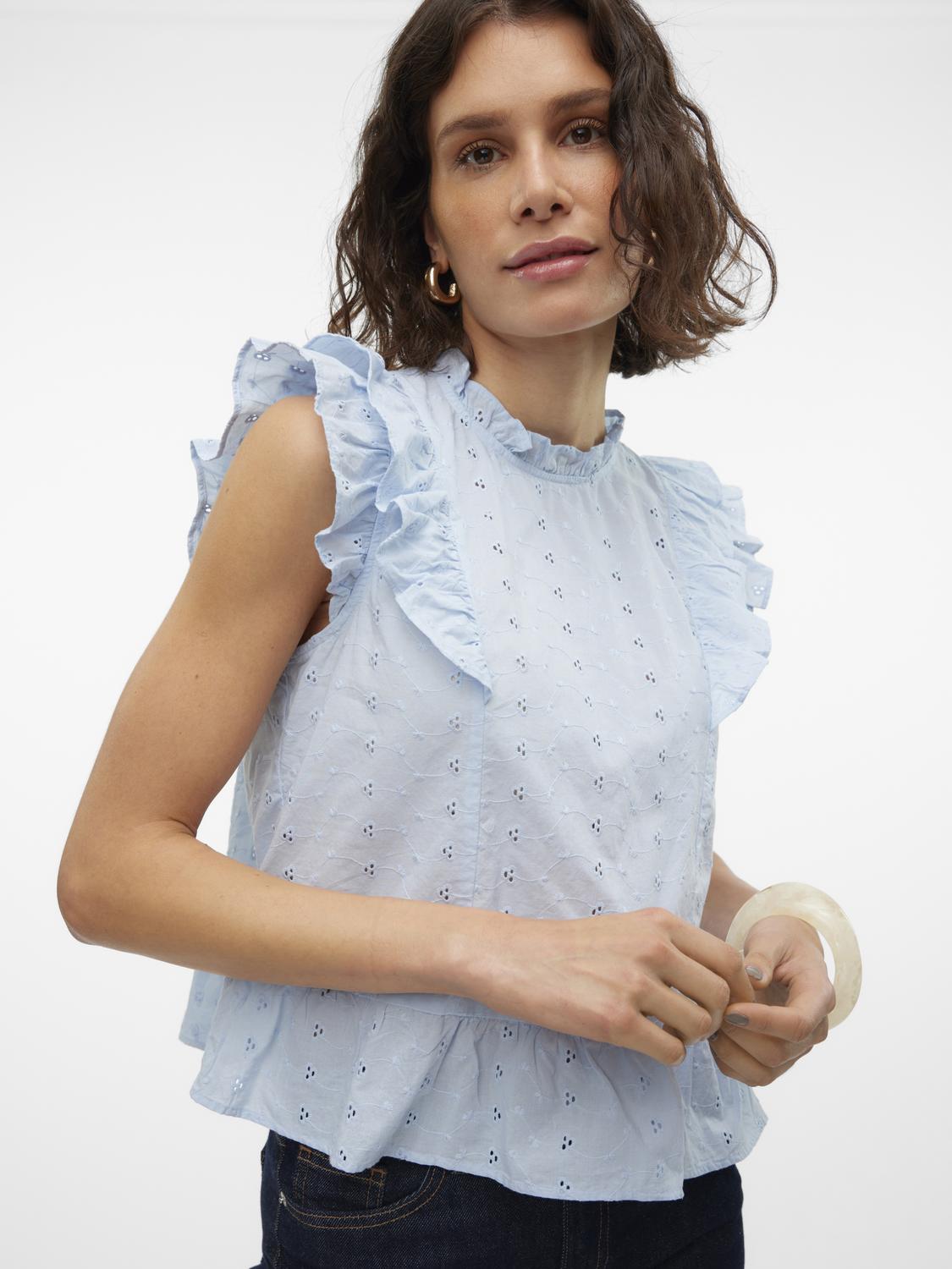 VMKAMMY T-Shirts & Tops - Cashmere Blue