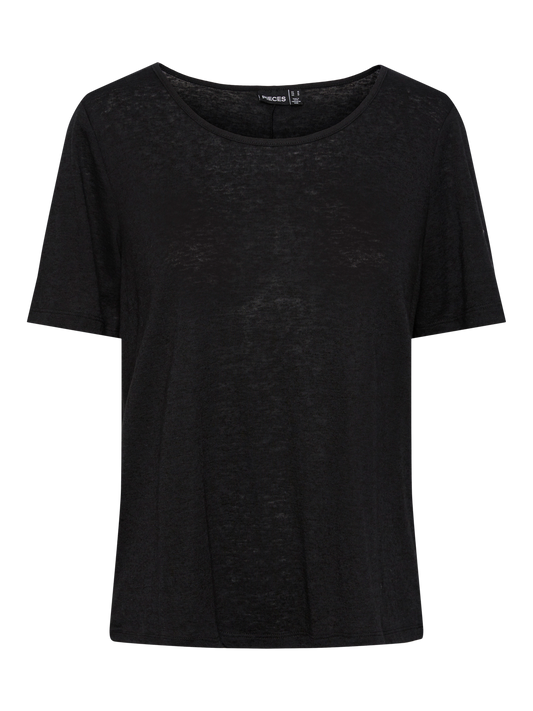 PCSYLVIE T-Shirt - Black