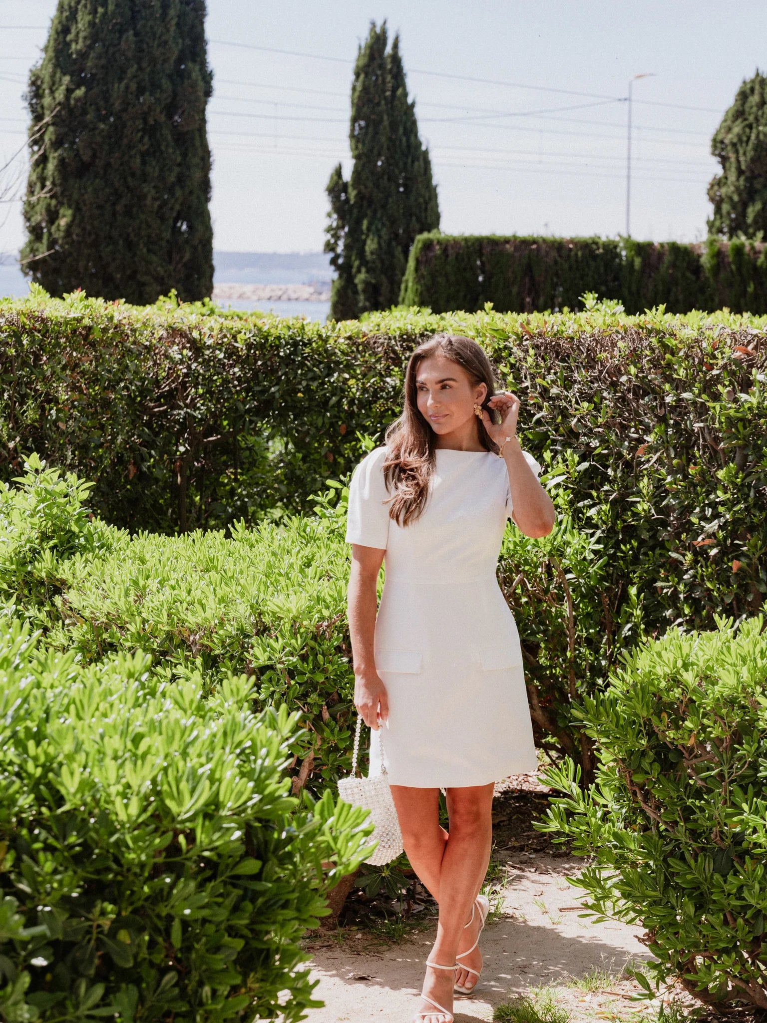VMAGNES Short Dress - Snow White