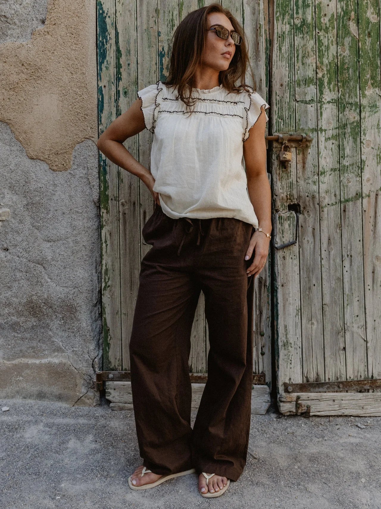 VMMARLEY Trousers - Chocolate Martini