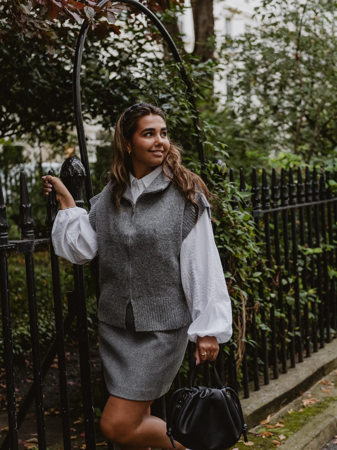 VMBANG Pullover - Medium Grey Melange