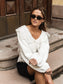 PCABBY Knit Cardigan - Cloud Dancer