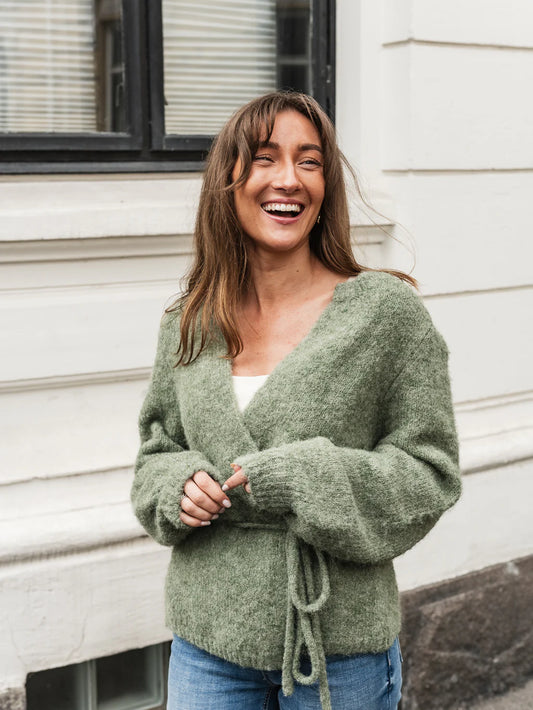 VMAGNES Knit Cardigan - Calliste Green