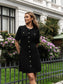 AWPICCO Short Dress - Black