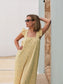 PCFLORA Midi Dress - Pale Banana