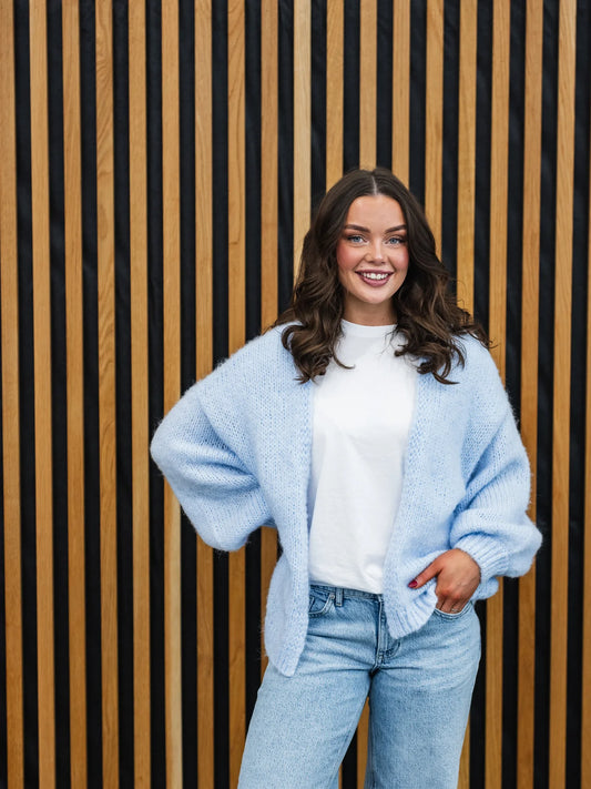 VMMAYBE Knit Cardigan - Cashmere Blue