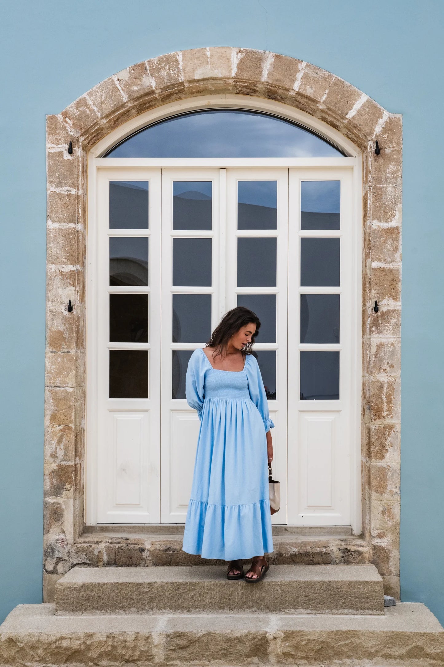 VMMARIELL Long Dress - Airy Blue