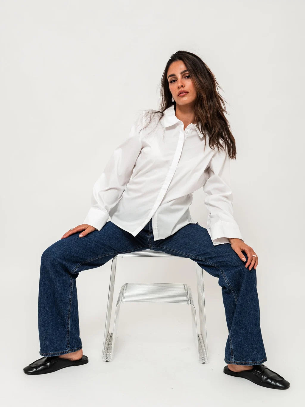 VMTESSA Jeans - Dark Blue Denim