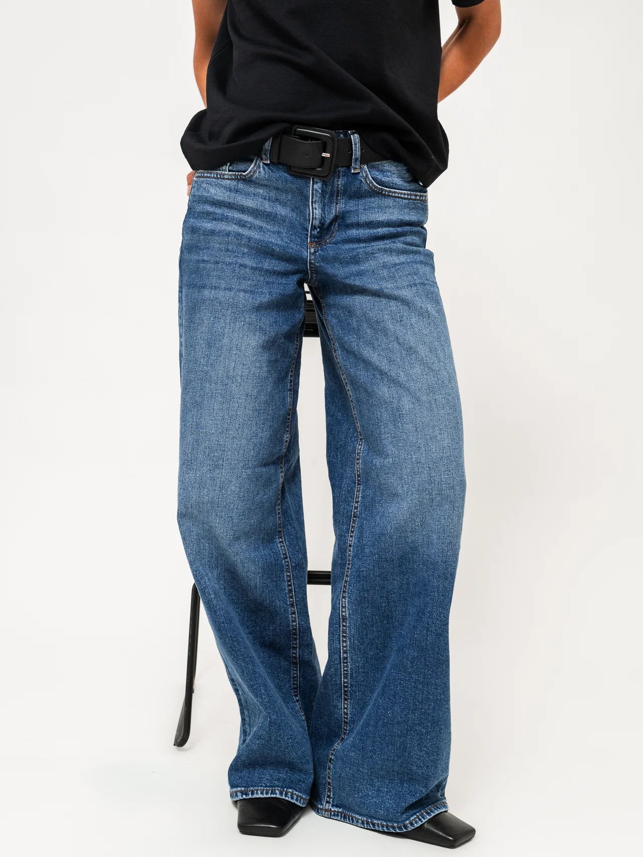 VMSANDIE-STRETCH Jeans - Medium Blue Denim
