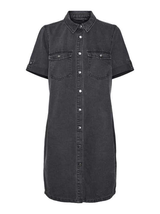 VMJENNIE Dress - Black Denim