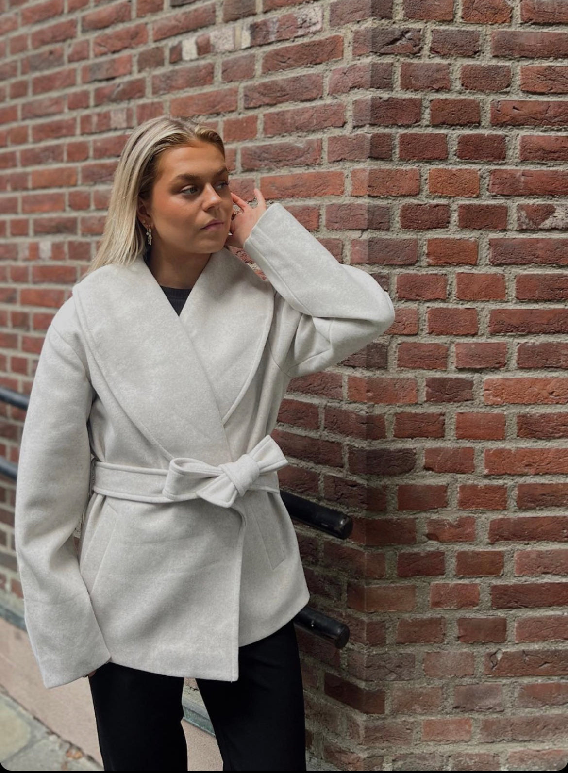 VMANNE Jacket - Oatmeal