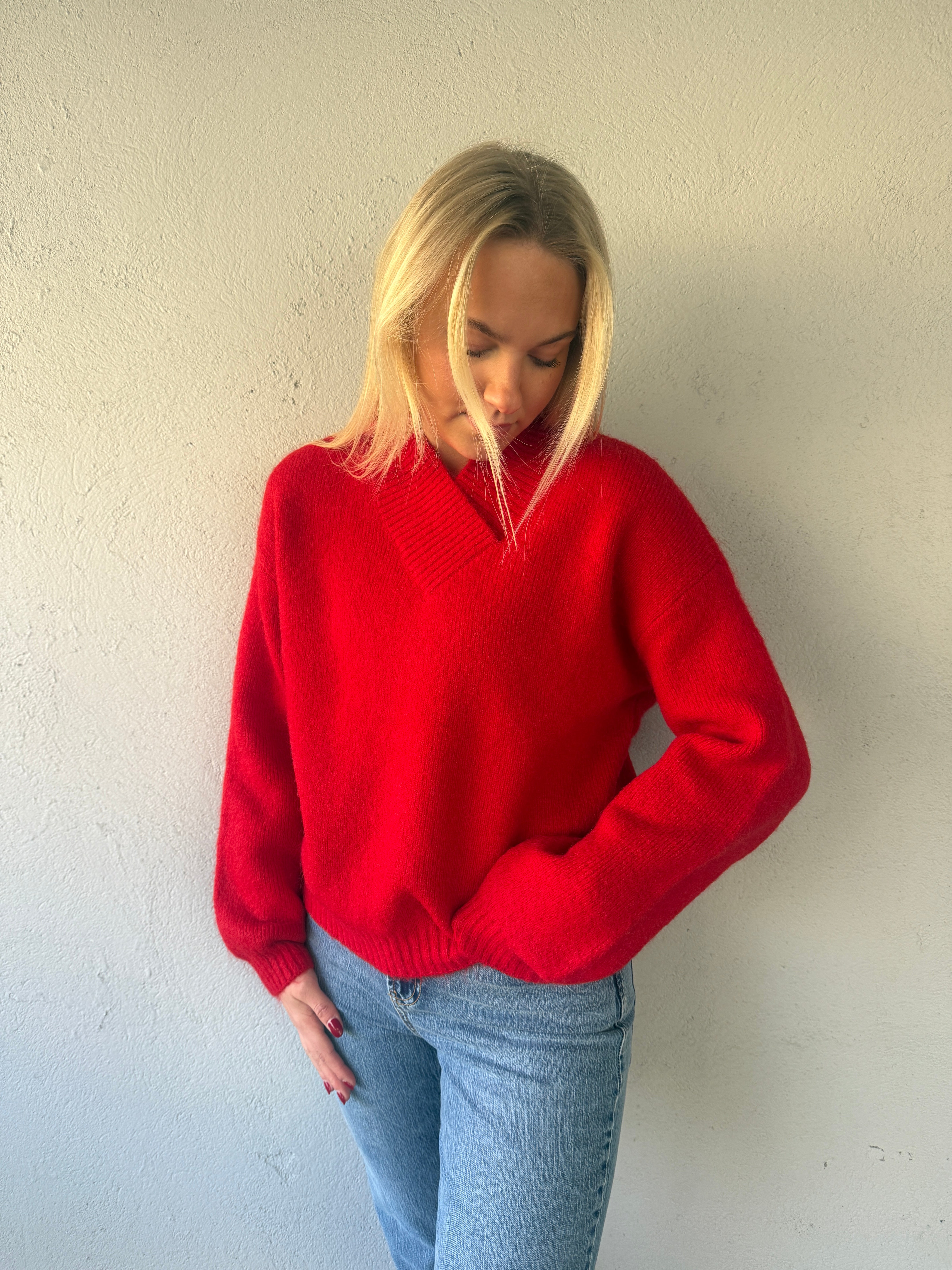 VMLOON Pullover - High Risk Red