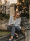 VMILINA Pullover - Light Grey Melange