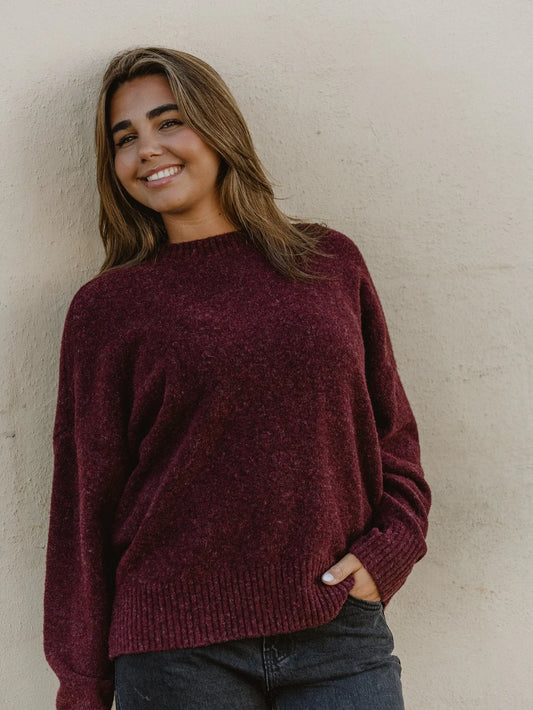 VMBOOM Pullover - Tawny Port