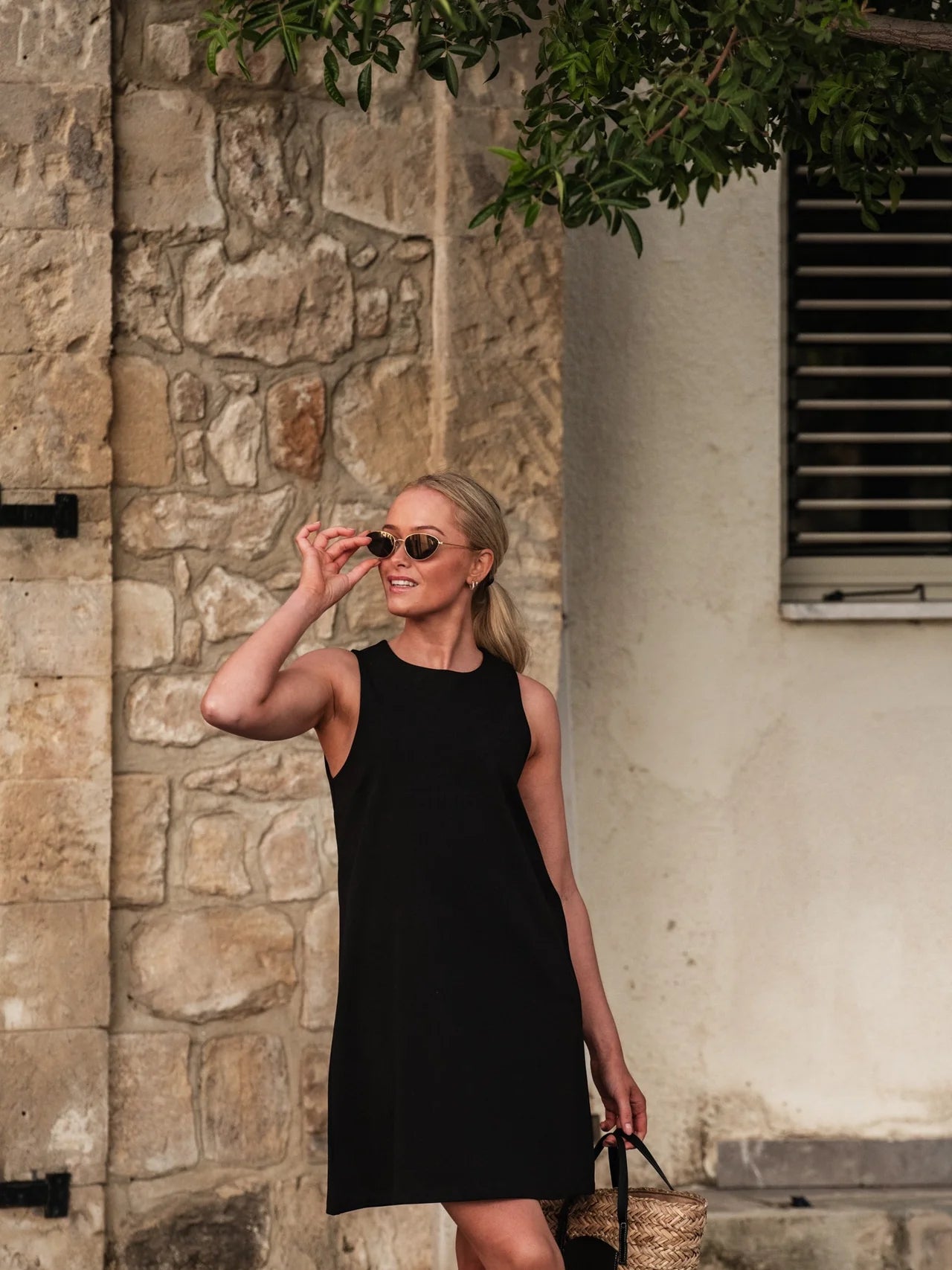 PCJOSELLA Short Dress - Black