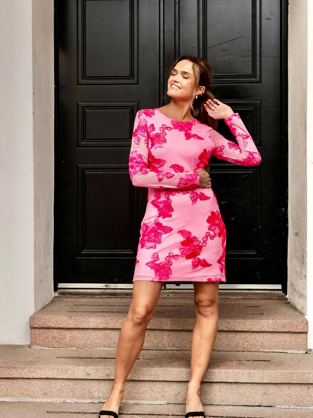 PCEVA Short Dress - Sachet Pink