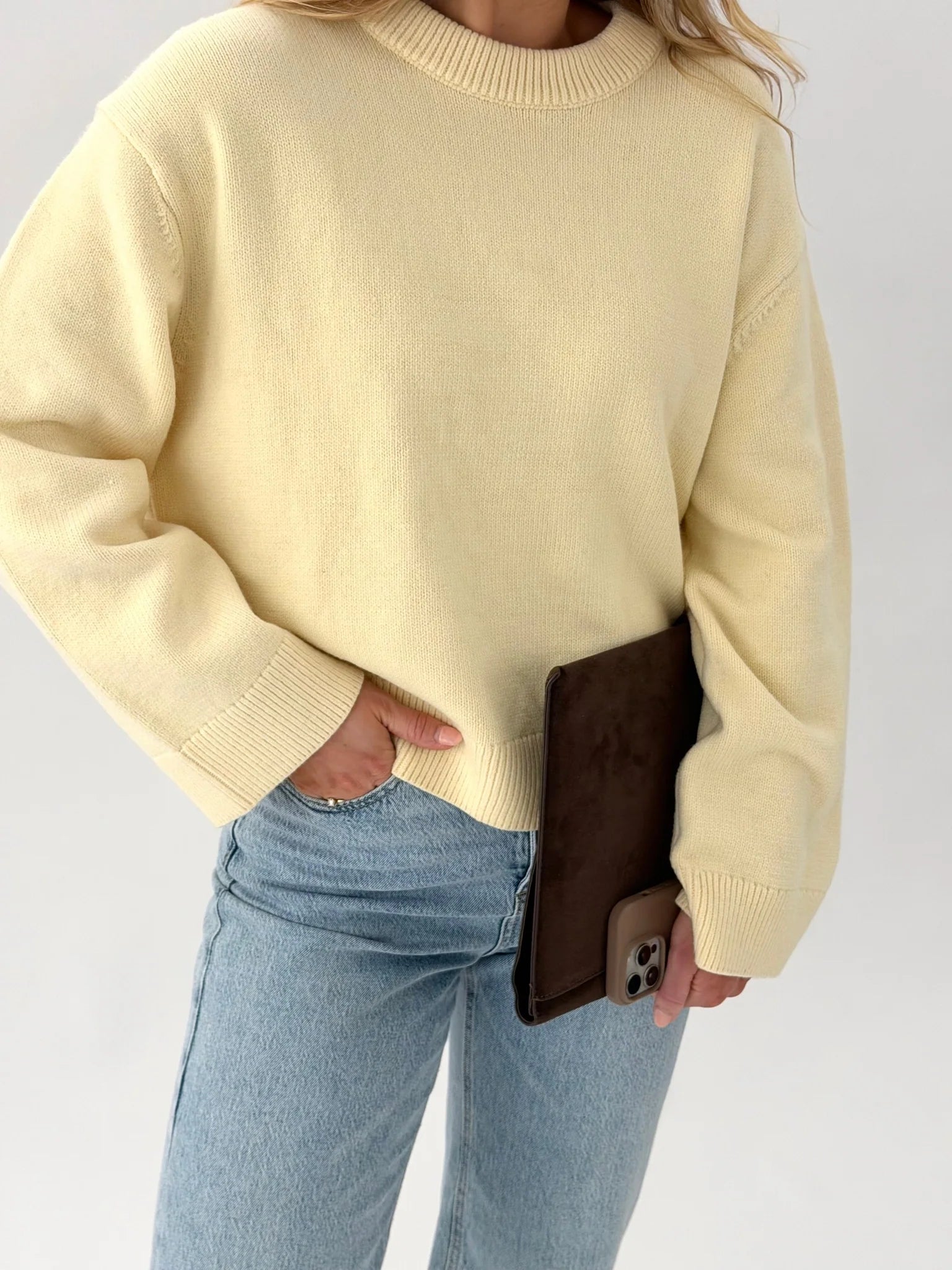 AWLAURA Pullover - Flan