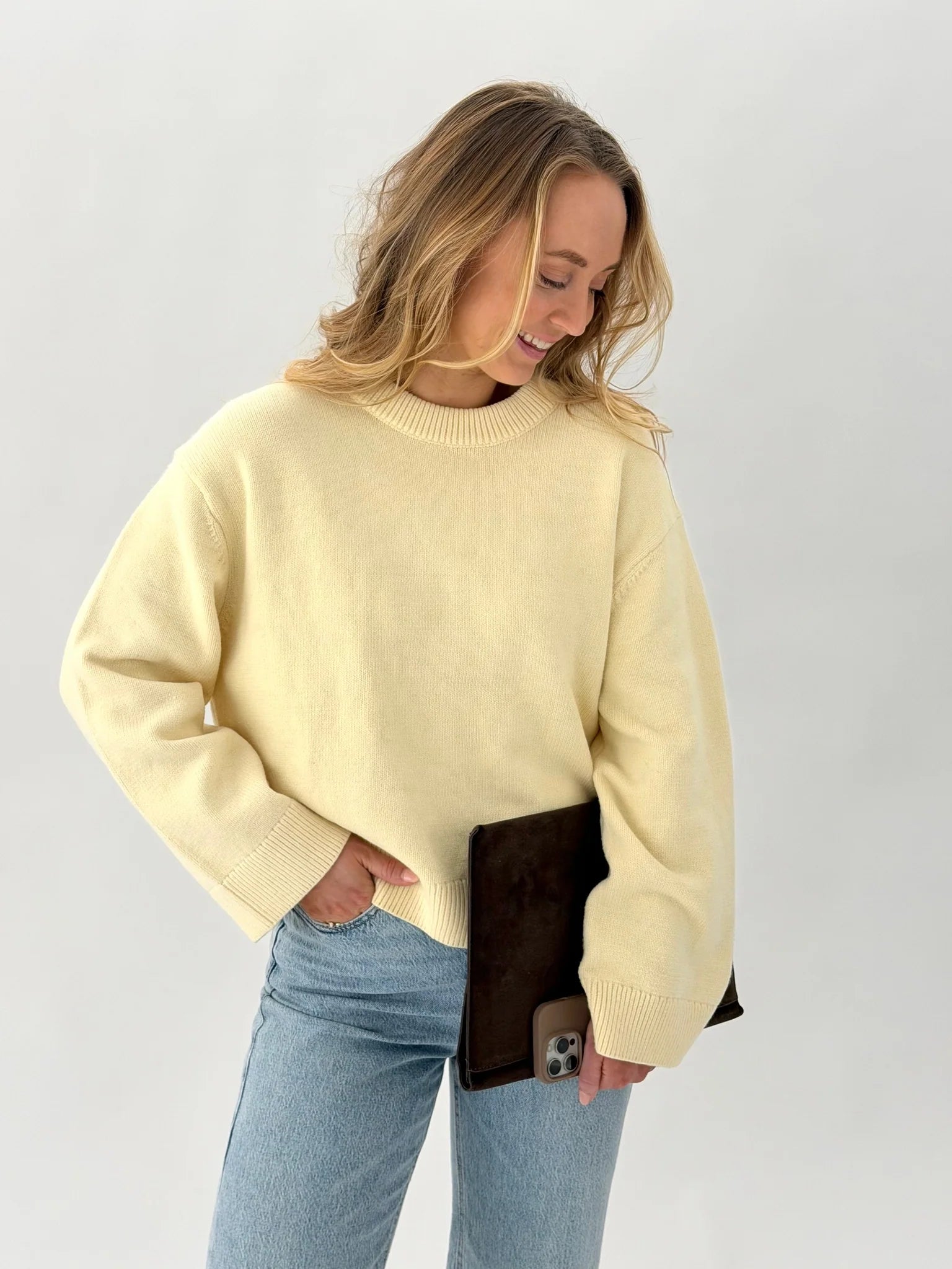 AWLAURA Pullover - Flan