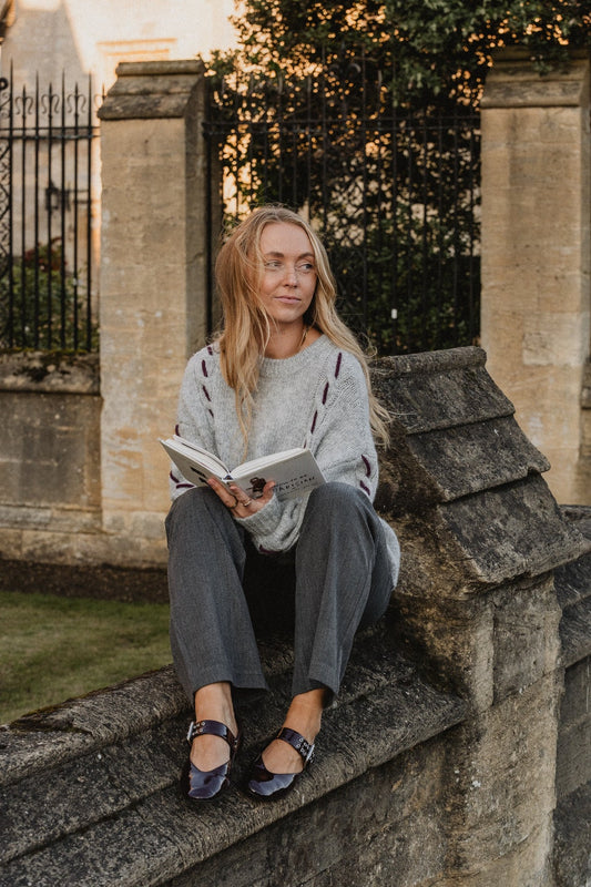 VMILINA Pullover - Light Grey Melange